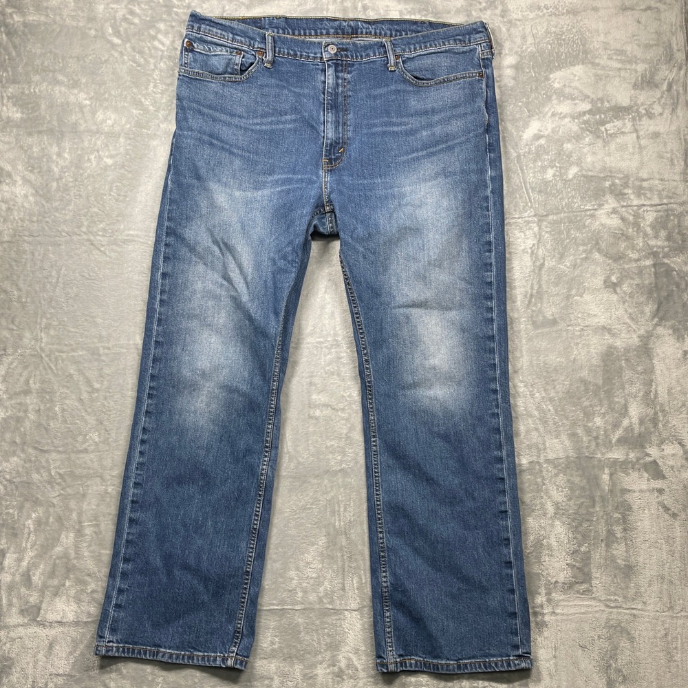 Levi Strauss & Co Mens Jeans 559 W42 L32 Blue Denim Straight Leg Casual